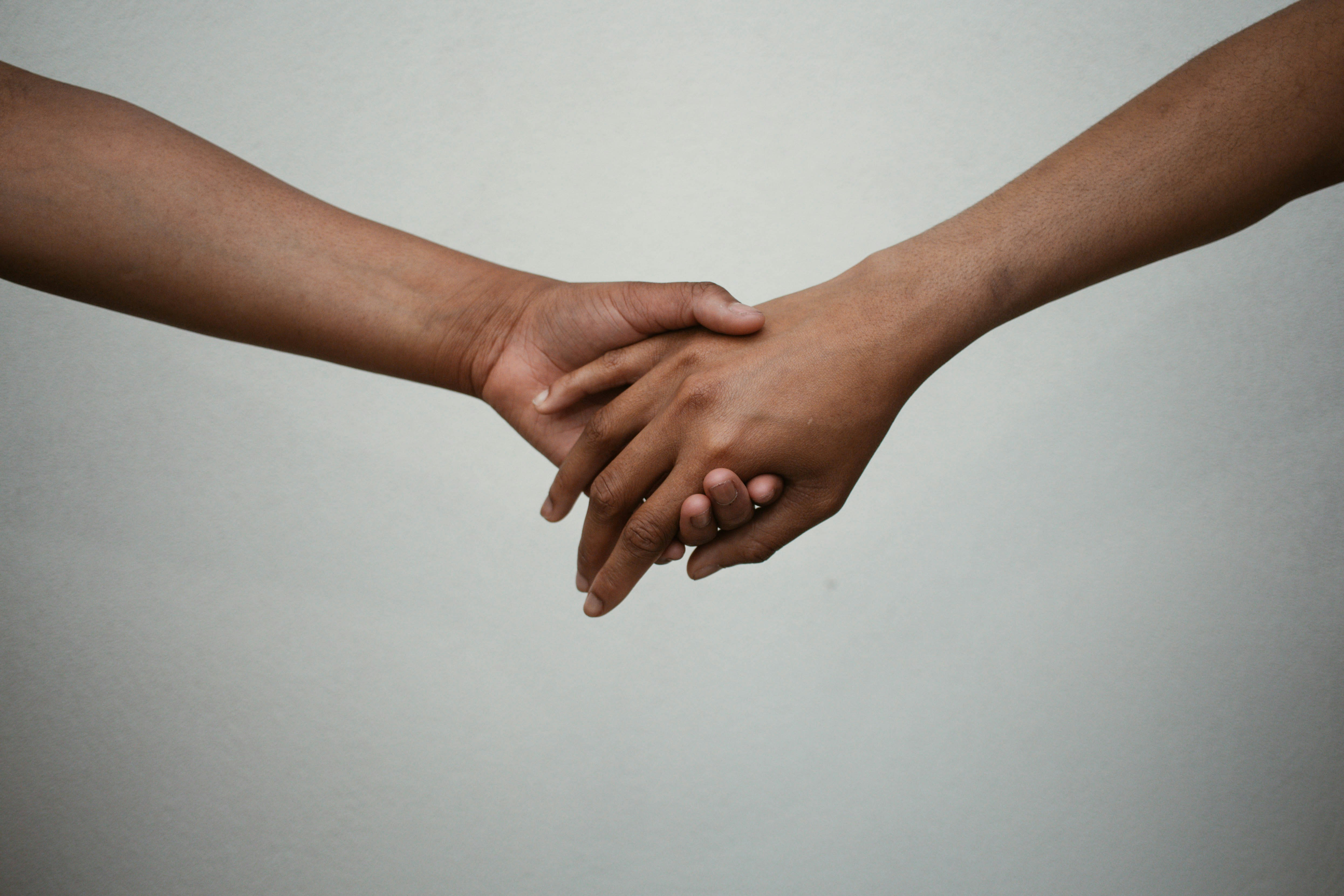 Helping hands extended in support